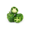 Green Capsicum Mixed 1 Kg | Delidel India