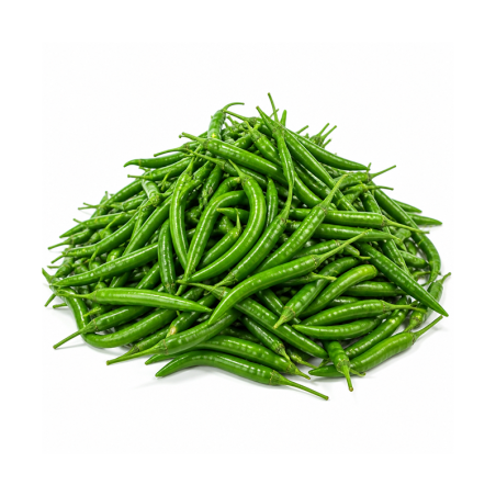 Green Chilli 1 Kg | High Quality Vegetable for Bulk Purchase | Delidel India